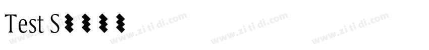 Test S字体转换